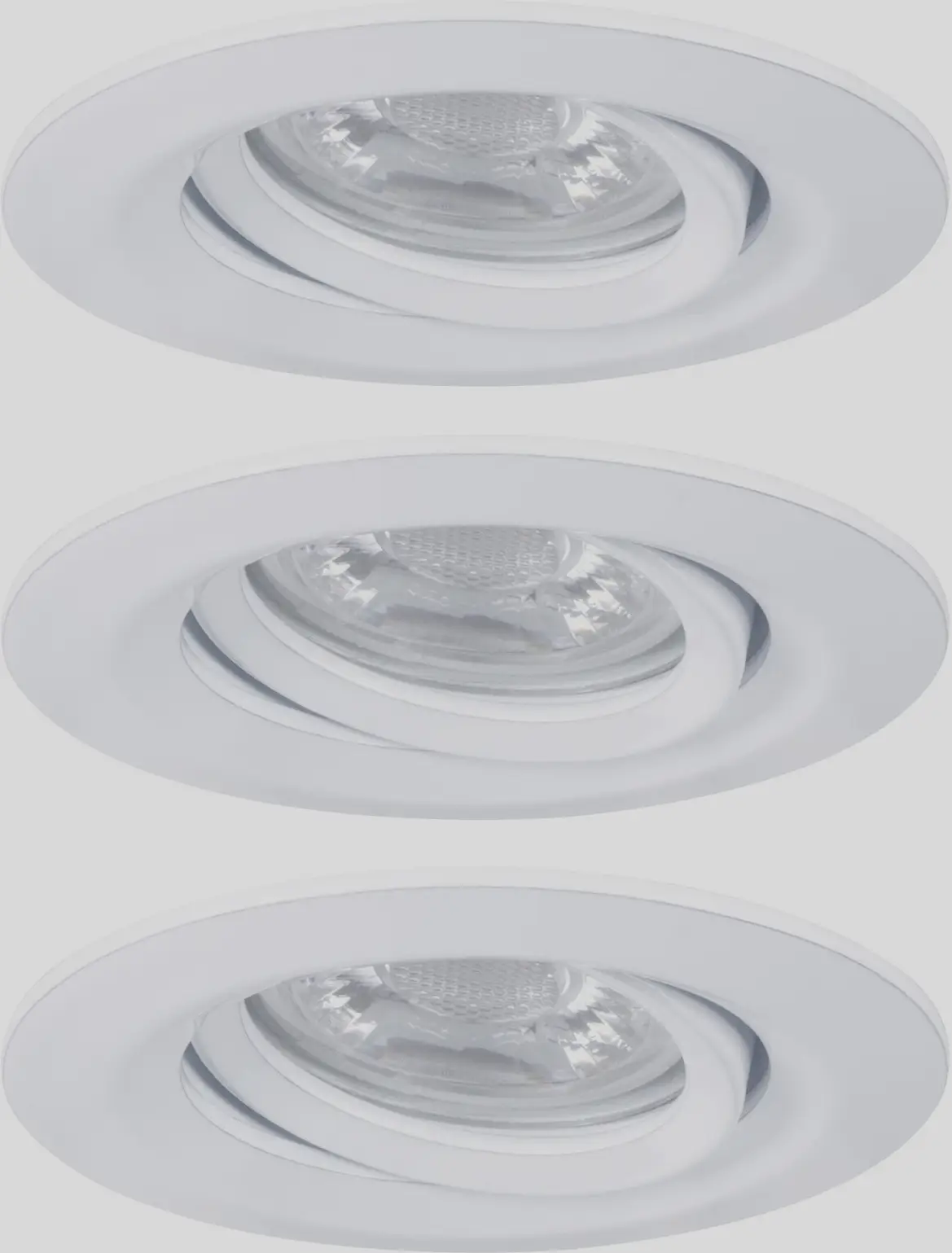 Комплект из 3 светодиодных светильников Paulmann EBL Nova mini Plus Coin LED Interior Lighting 92971, мощность 4,20 Вт.
