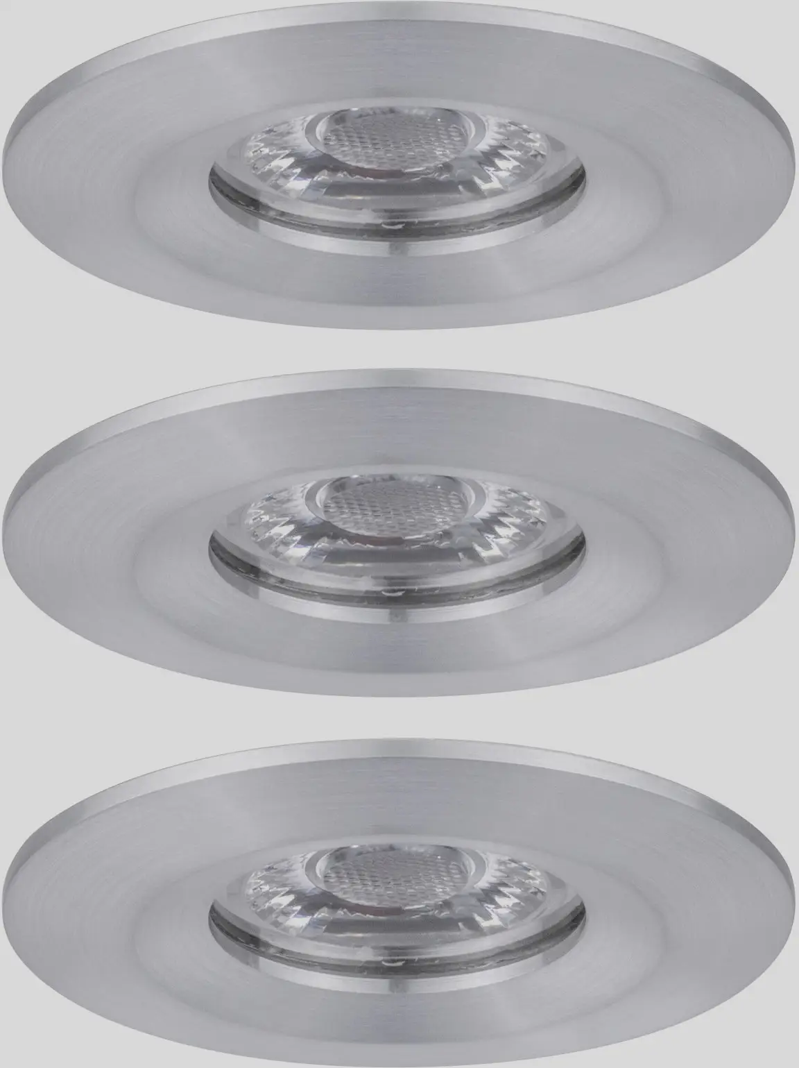 Комплект из 3 светодиодных светильников Paulmann EBL Nova mini Coin LED Interior Lighting 94305, 4 Вт.