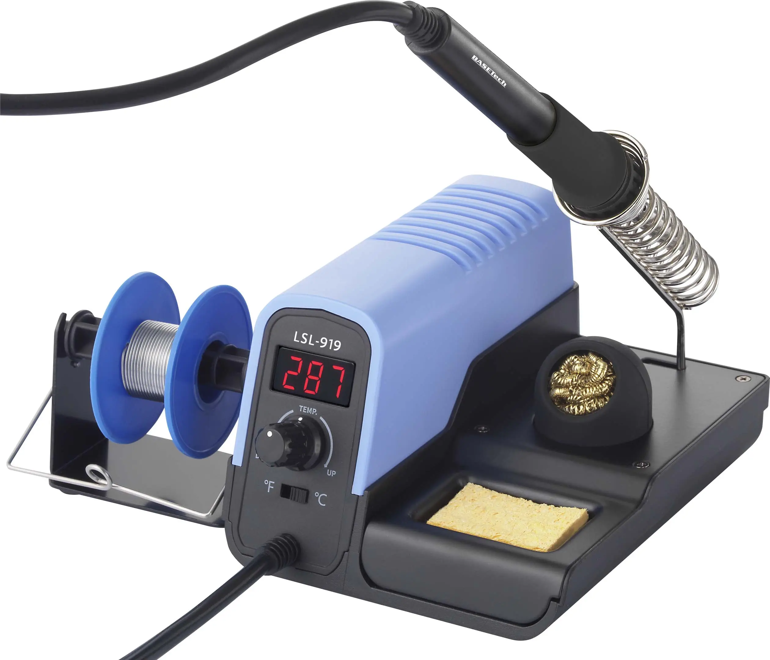Паяльная станция Basetech LSL-919 BT-2295599 30 Вт 160 - 480 °C с оловом