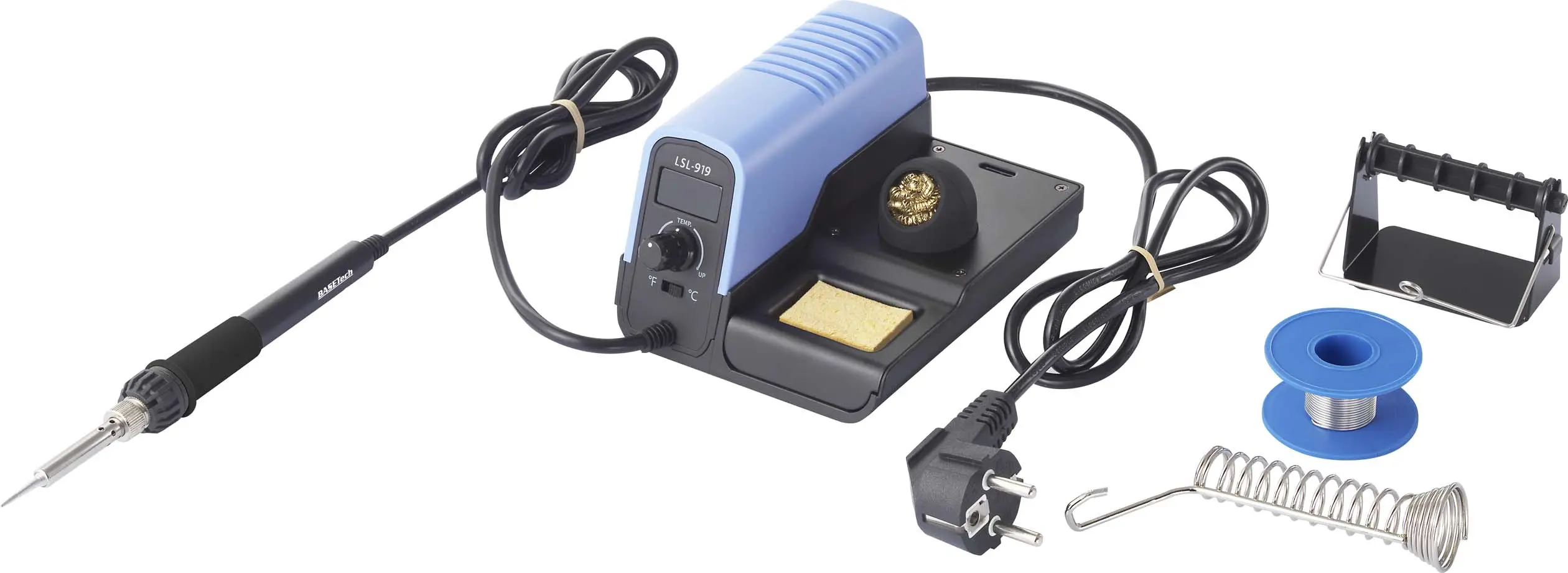 Паяльная станция Basetech LSL-919 BT-2295599 30 Вт 160 - 480 °C с оловом