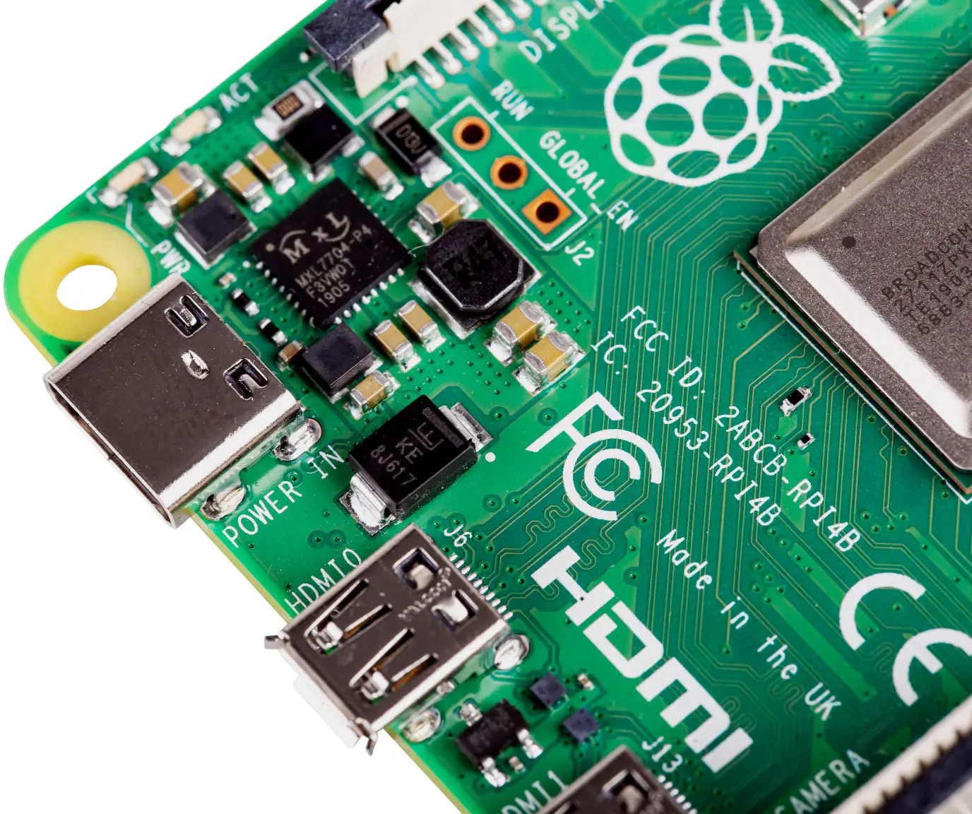 Raspberry Pi TRU COMPONENTS Pure Set Raspberry Pi® 4 Model B 4 ГБ 4 x 1,5 ГГц, включаючи блок живлення, включаючи корпус