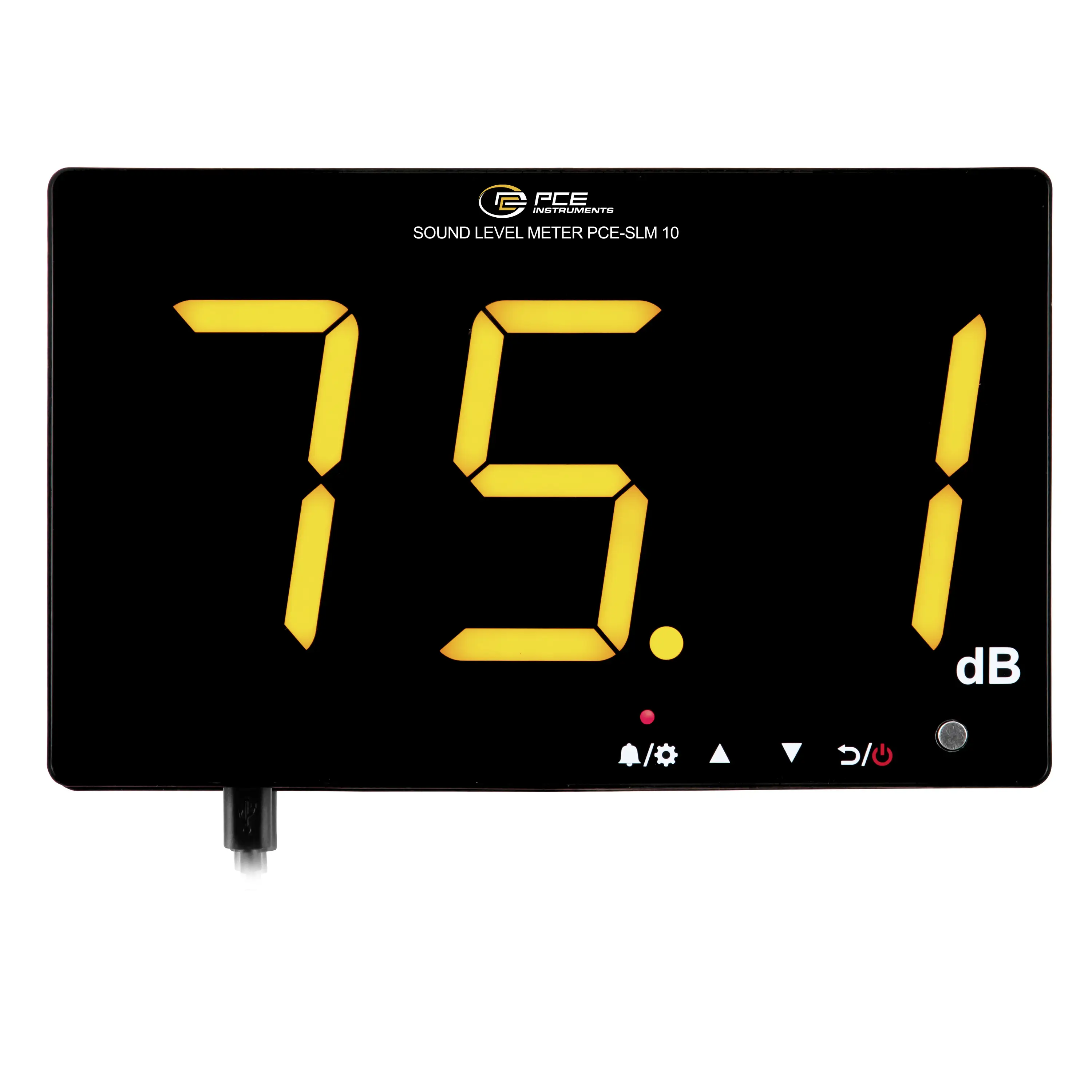Реєстратор даних децибел PCE Instruments PCE-SLM 10 30 - 130 дБ 31,5 Гц - 8,5 кГц USB