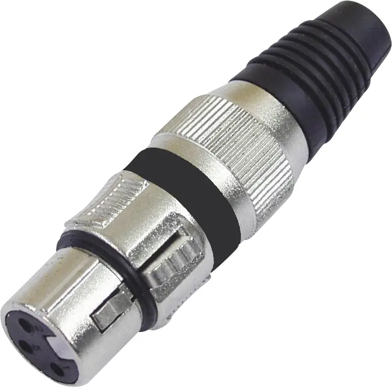 Разъем XLR Omnitronic 30200111 (гнездо), 10 шт.