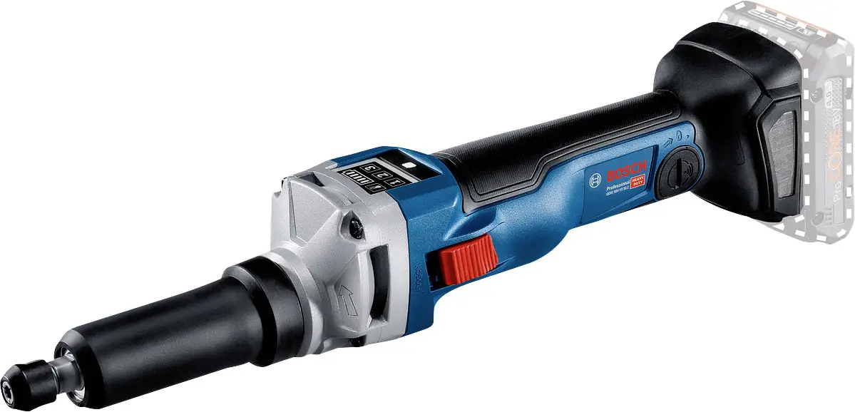 Bosch Professional Akku-Geradschleifer GGS 18V-10 SLC прямая шлифовальная машина без аккумулятора, без LG, L-BOXX 06012B4001, 1 шт