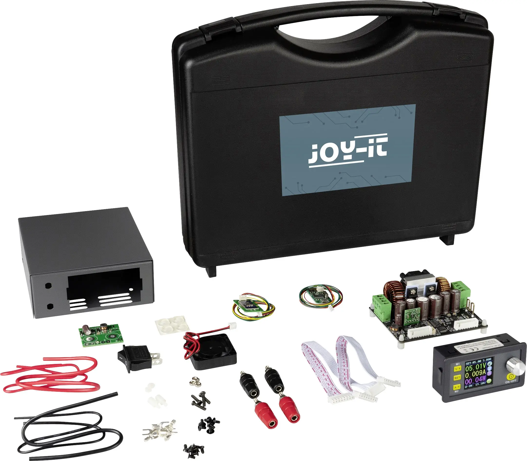 Лабораторный блок питания, повышающий/понижающий Joy-it 0 - 50 0 - 5 А 250 Вт
