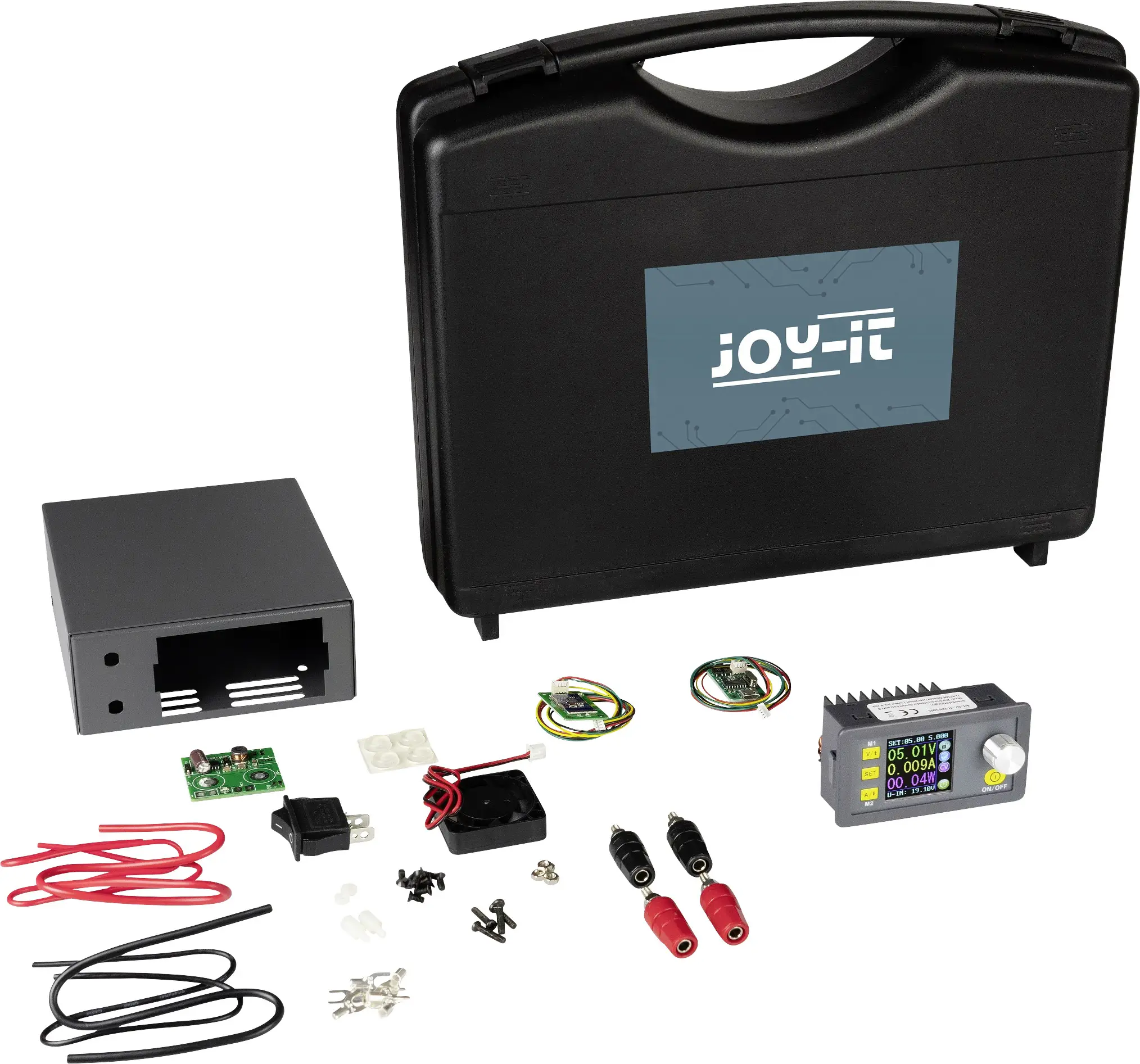 Регульований лабораторний блок живлення Joy-it 0 - 50 0 - 15 A 750 Вт