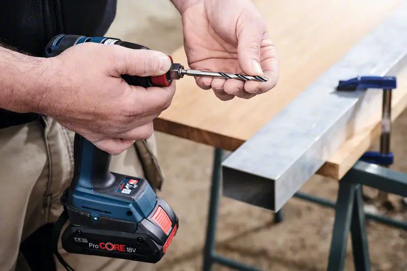 Набор из 5 сверл Bosch Accessories 2608577548 PointTeQ HSS для резки металла, общая длина 10 мм, шестигранный хвостовик DIN 338, 1