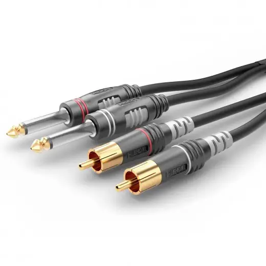 Аудіокабель Sommer Cable HBA-62C2-0090 HBA-62C2-0090, Джек, RCA/Cinch, 0.90 м