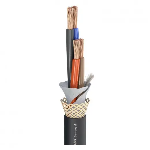 Акустичний кабель Sommer Cable 490-0231-440AQ, 4 x 4 мм² + 4 x 4 мм², чорний, Кількість товарів на погонний метр