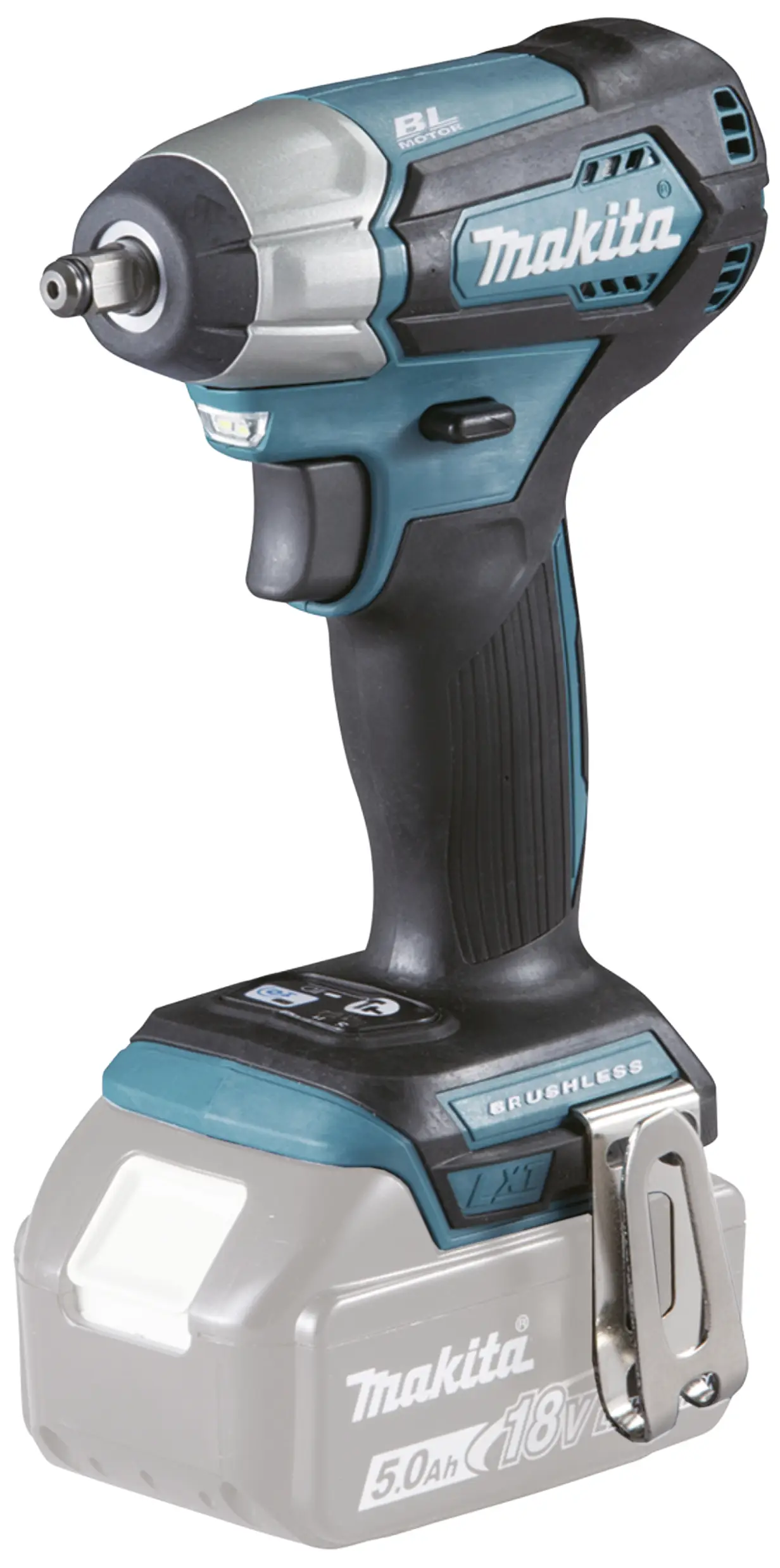Аккумуляторный ударный шуруповерт Makita DTW180Z, 210 Нм, 18 В, бесщеточный