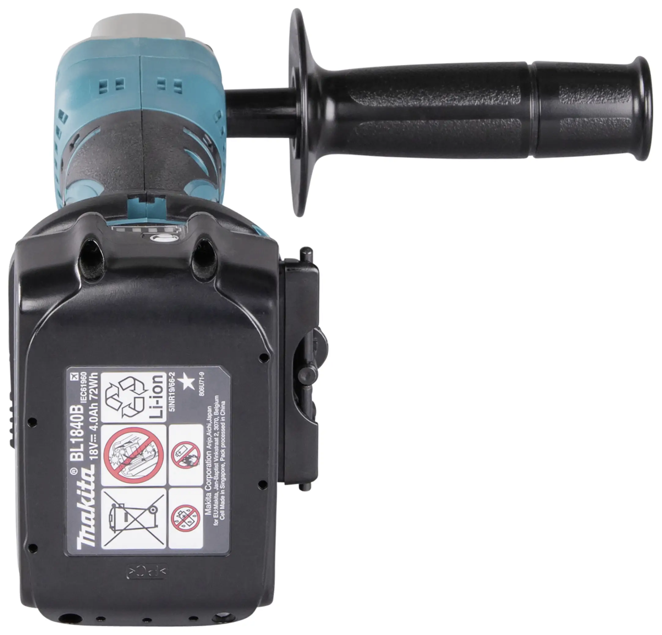 Аккумуляторная угловая дрель Makita DDA350RTJ DDA350RTJ 18 В 5 Ач