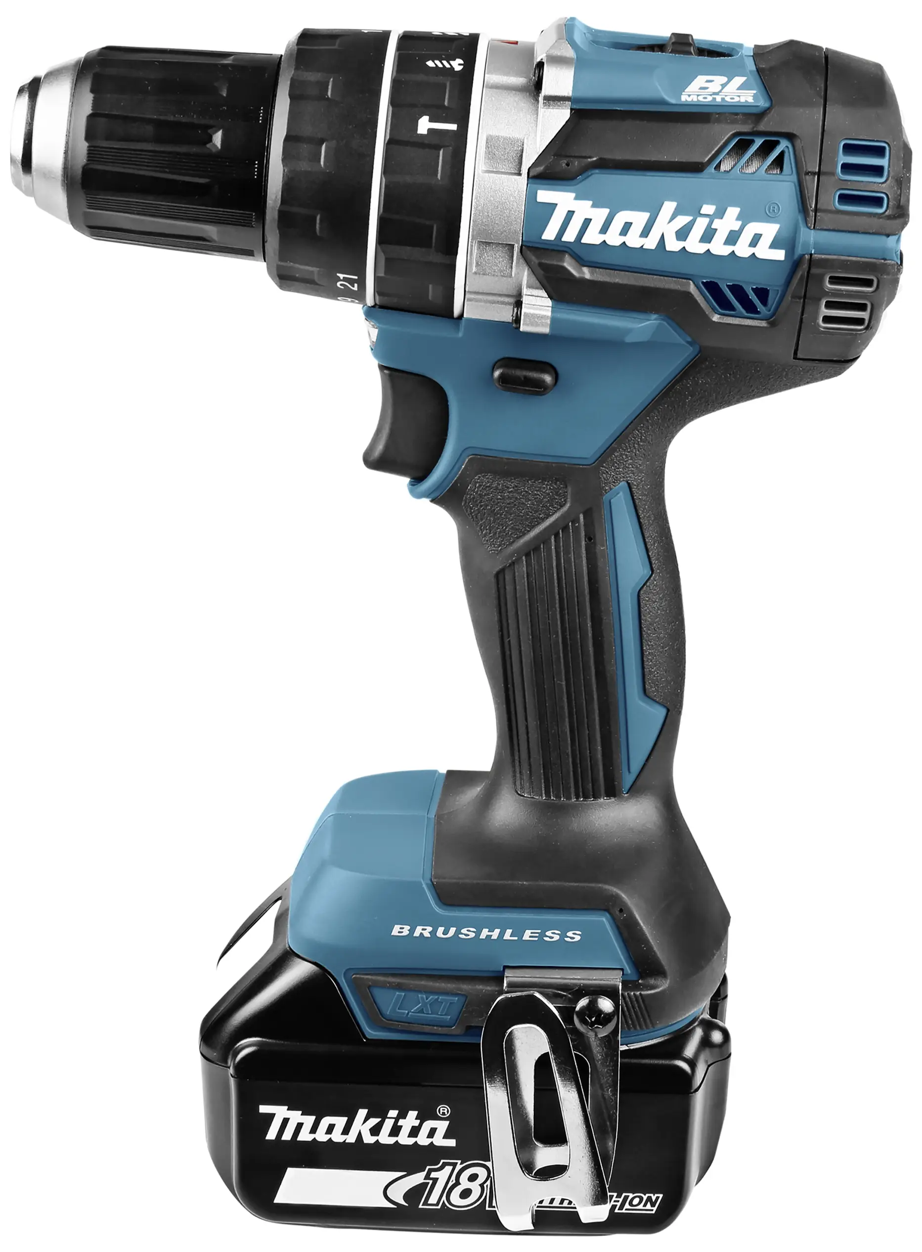 Makita DHP484RTJ 2-швидкісний акумуляторний ударний гайковерт з 2 акумуляторами