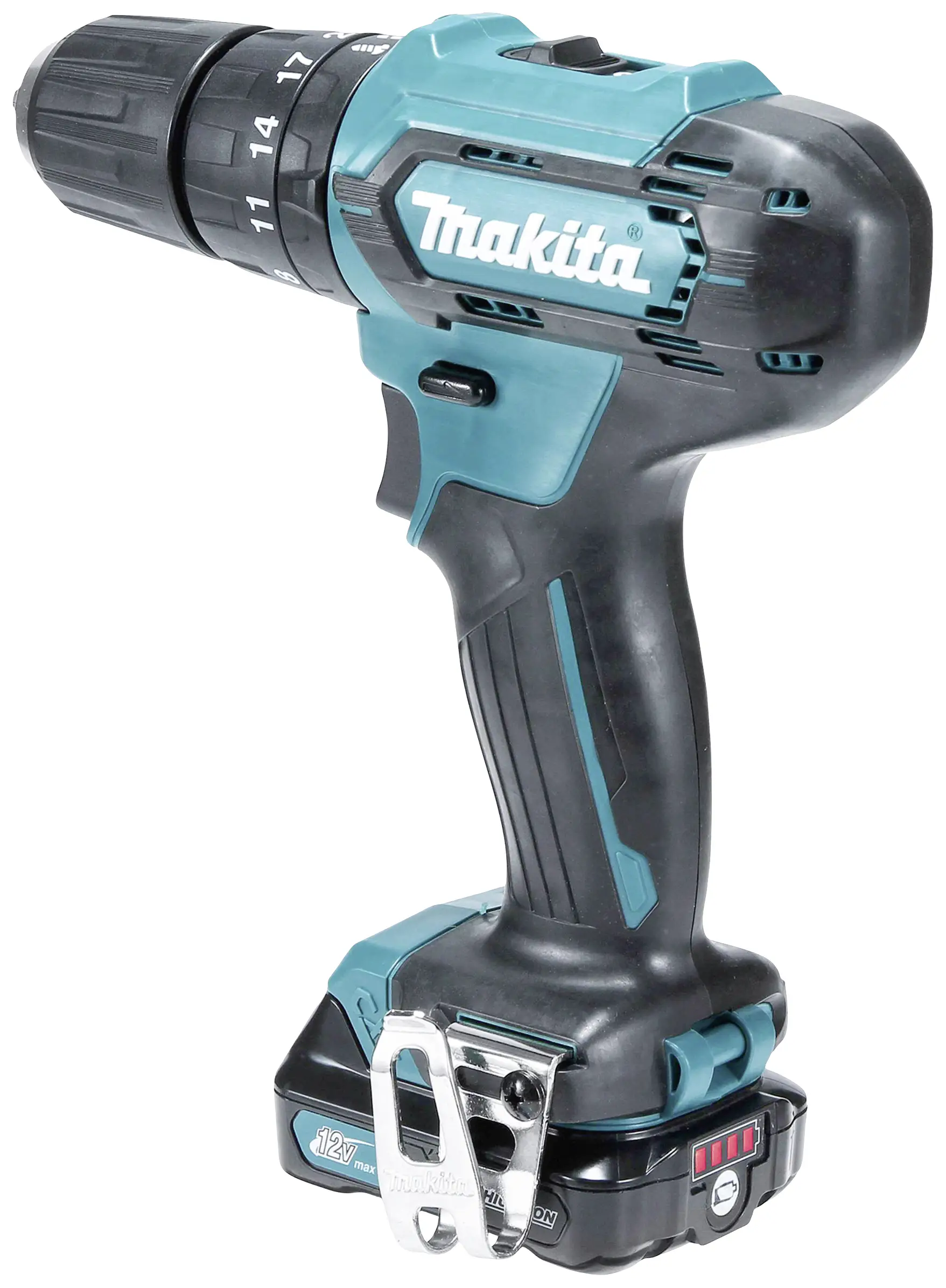 Makita HP333DSAX1 Аккумуляторный ударный гайковерт с двумя скоростями, включая зарядное устройство