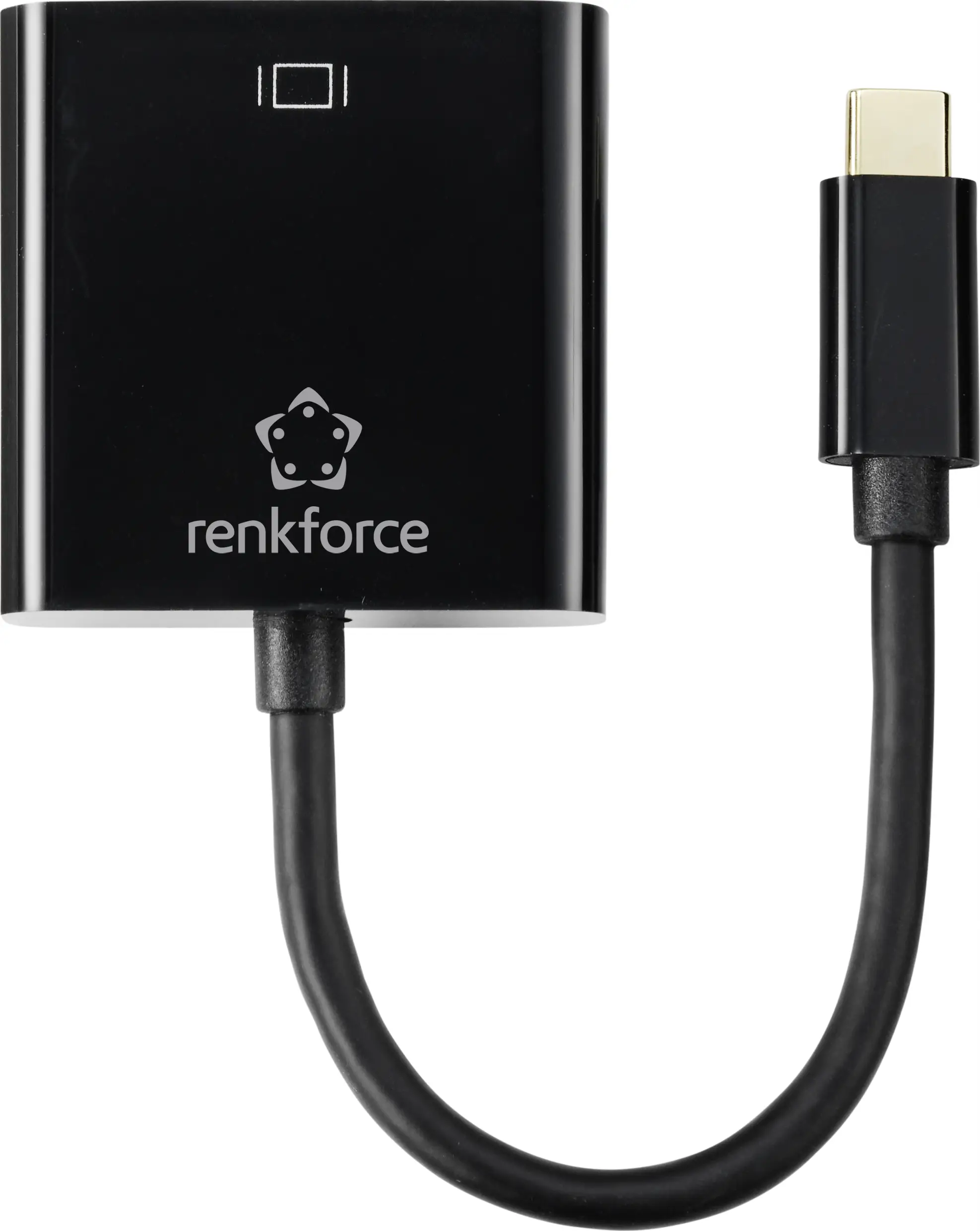 Адаптер USB-C, VGA Renkforce RF-4679564, 10.00 см