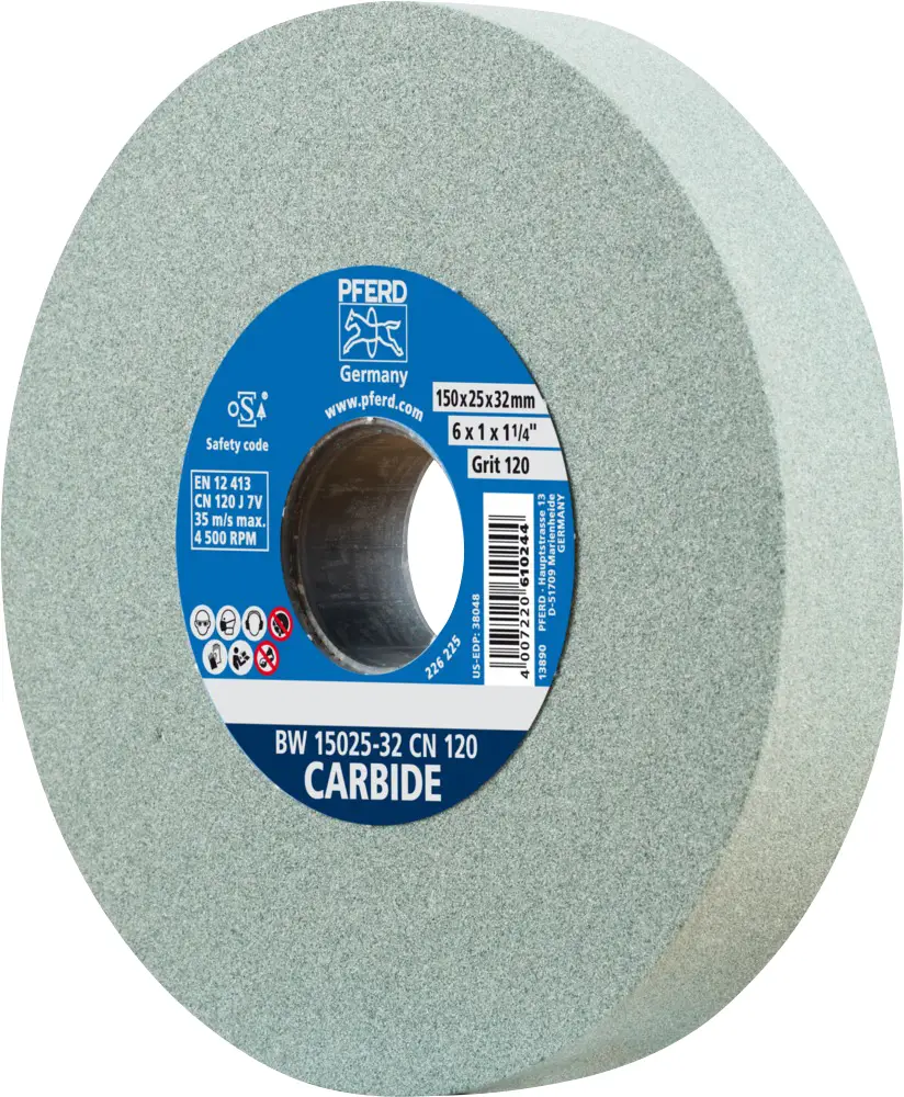 PFERD TOOLS 39008429 Шліфувальний круг зі стійкою Діаметр 150 мм 120 1 шт.