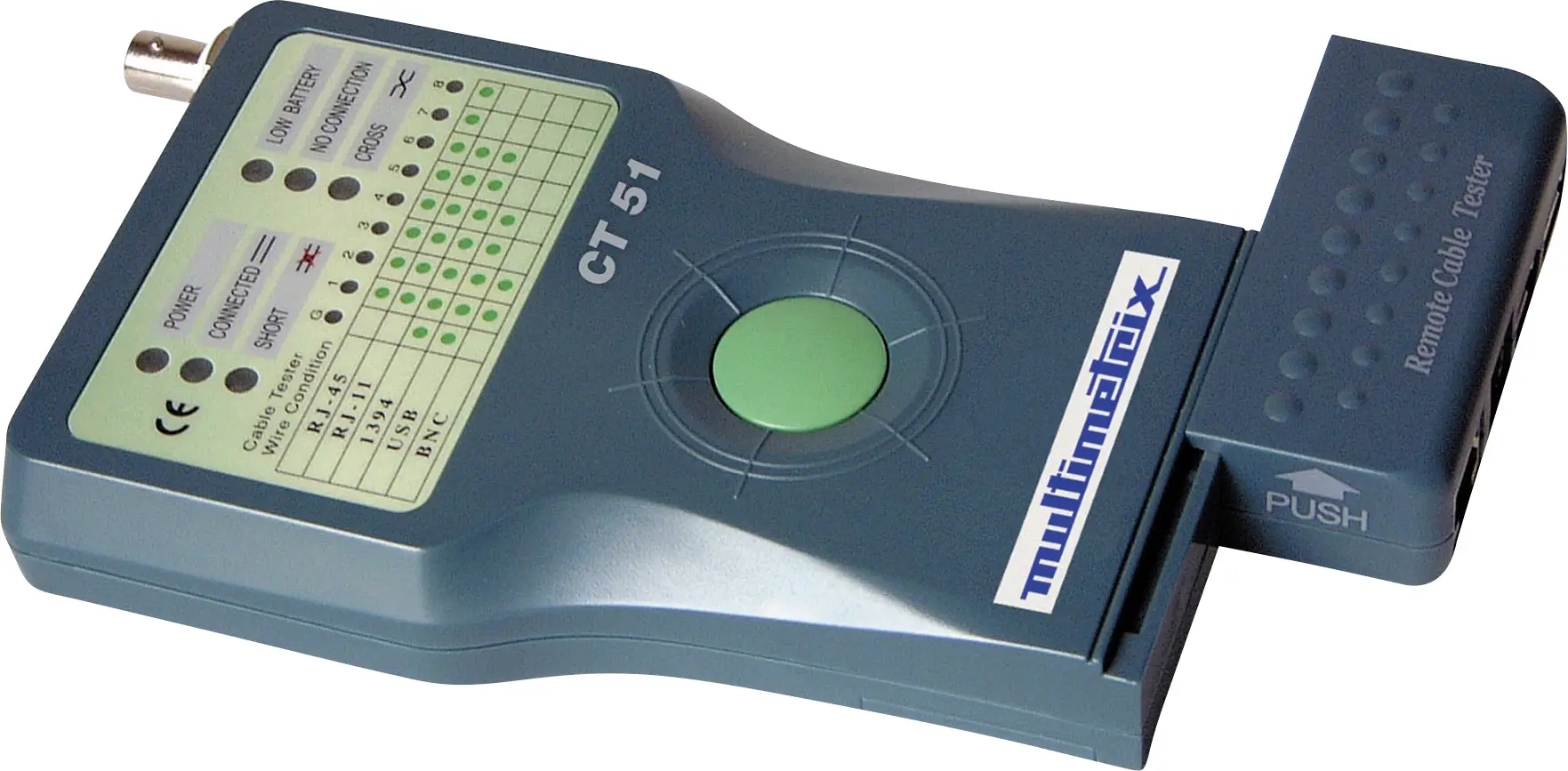 Тестер кабелів Multimetrix CT 51 P06237901, цілісність ланцюжка, визначення місця обриву