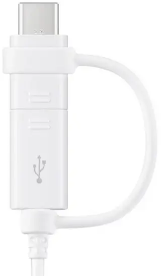 Кабель Samsung EP-DG930 EP-DG930DWEGWW-B, USB, Micro USB, USB-C®, 1,50 м