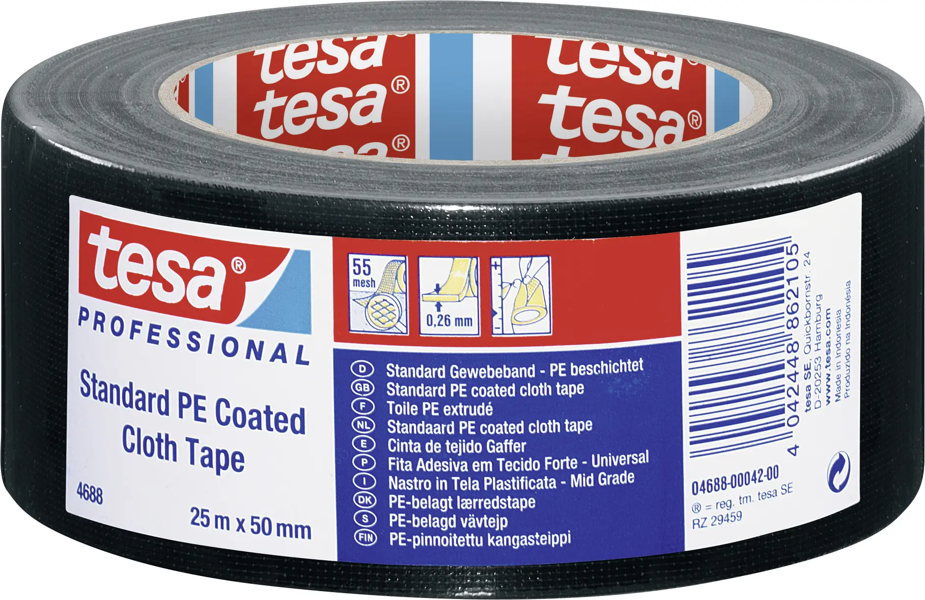 Ремонтная лента tesa® Professional 04688-00042-00 (Д x Ш) 25 м x 50 мм 25 м 1 шт.