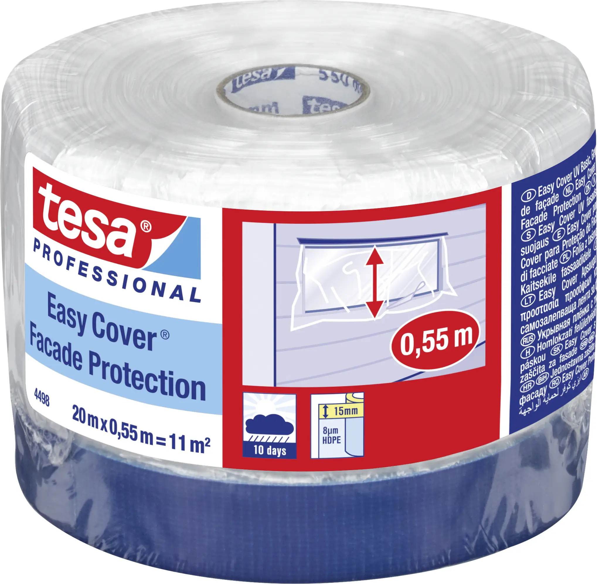 Защитная пленка tesa tesa Easy Cover® 04498-00000-00 (Д x Ш) 20 м x 55 см 20 м 1 шт.