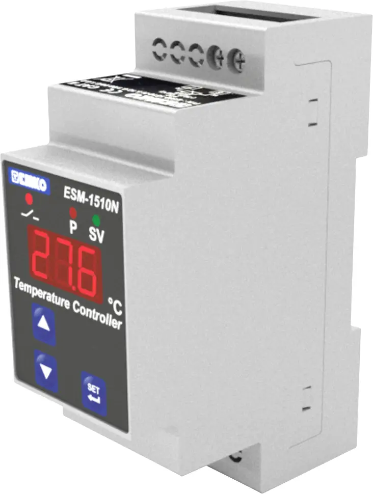 Термостат Emko ESM-1510-N.5.18.0.1/00.00/2.0.0.0 NTC -50 до 100 °C Реле 5 А (Д x Ш x В) 62 x 35 x 90 мм