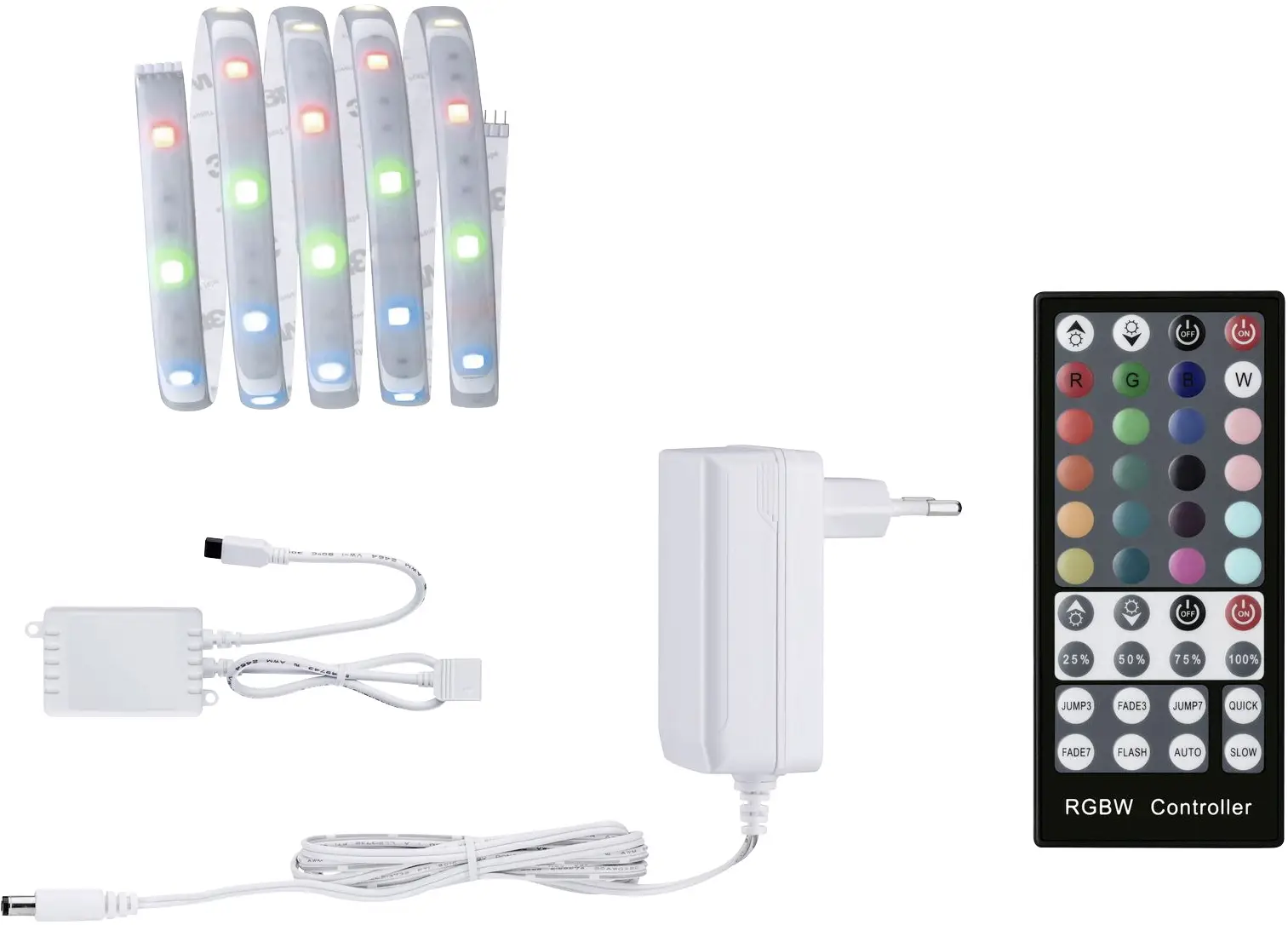 Светодиодная лента базовый комплект Paulmann MaxLED Basic RGB 79880 1,5 м 24 В