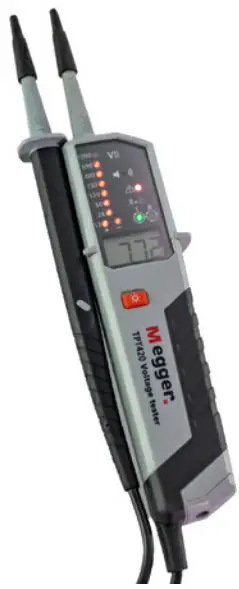 Двополюсний тестер напруги Megger TPT420 CAT IV 1000 В