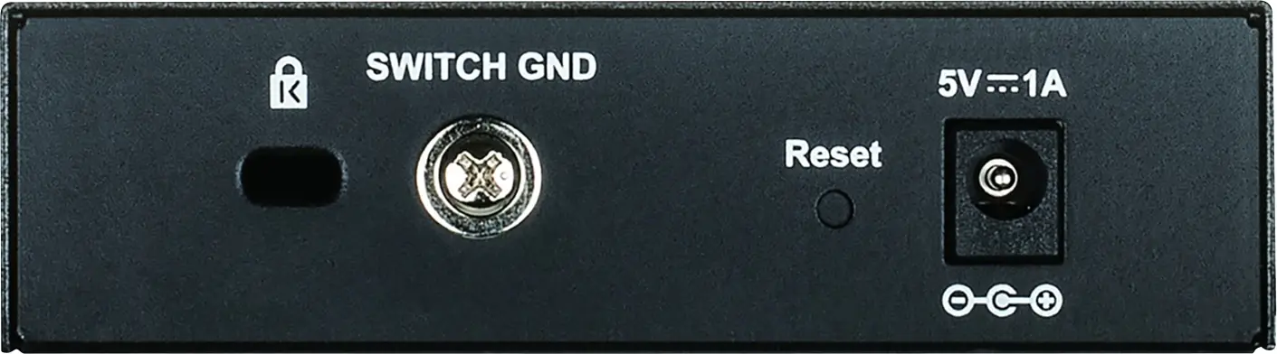 Мережевий комутатор D-Link DGS-1100-05V2/E DGS-1100-05V2, 5 портів, 1 Гбіт/с