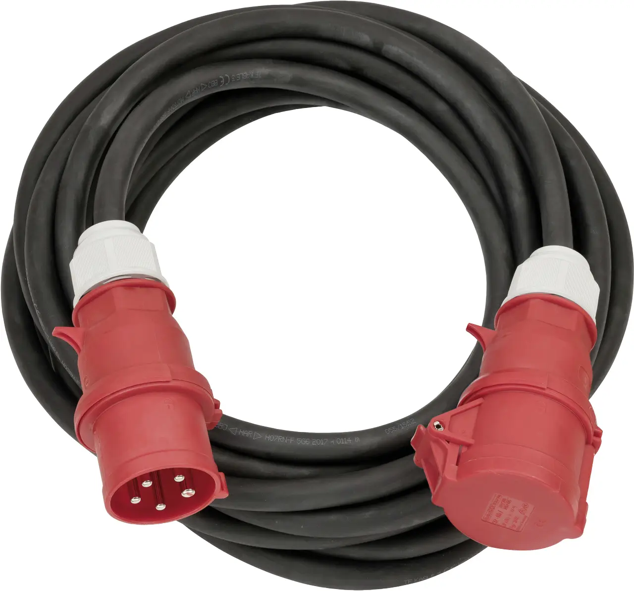 Удлинитель Brennenstuhl H07RN-F 5G6,0 1167320250, розетки: 1, H07RN-F 5G 6 мм², 400 В, 32 А, 25,00 м