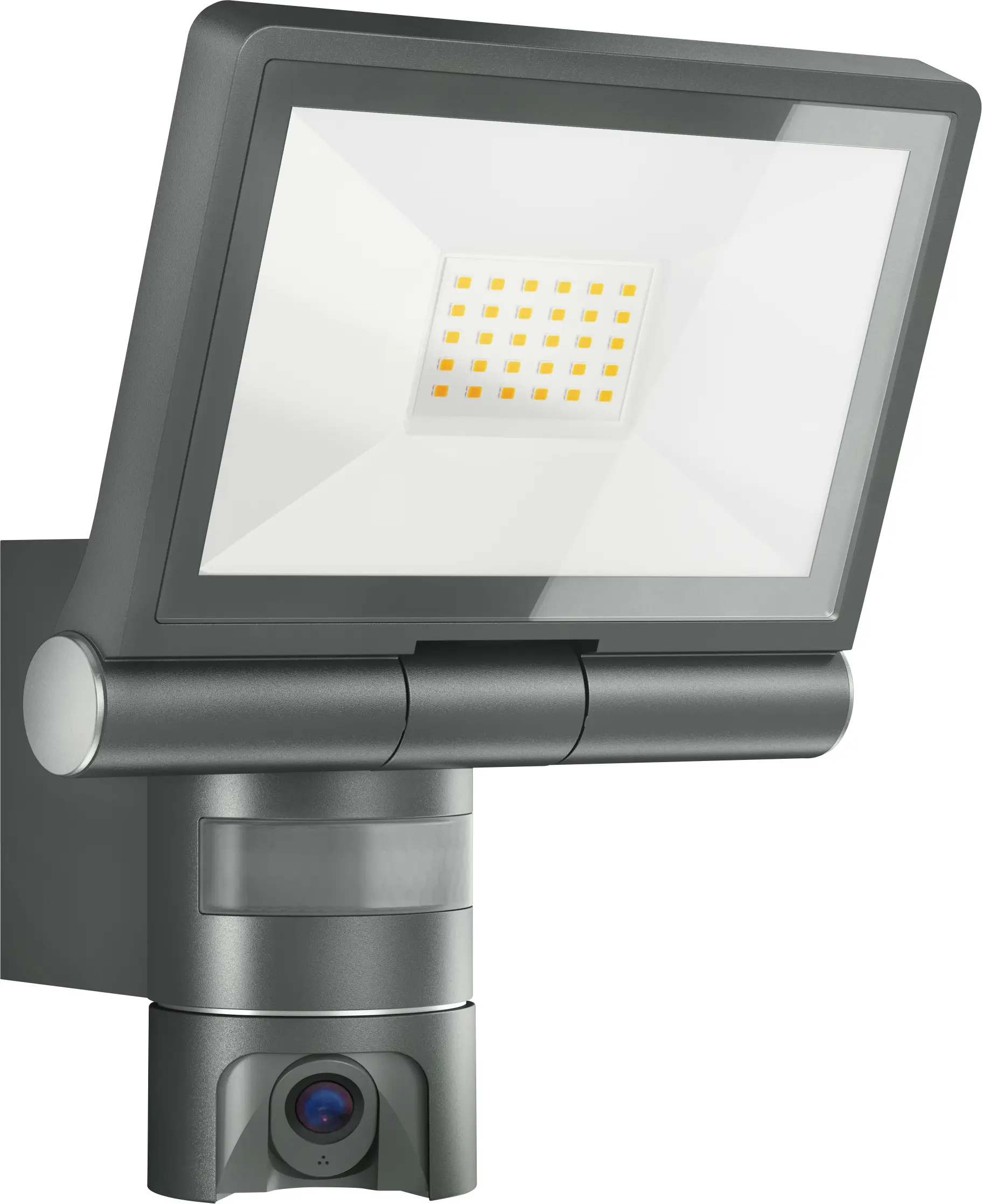 Уличный светодиодный прожектор Steinel XLED CAM1 ANT 110081089 с датчиком движения, класс энергоэффективности EEK: E (A - G), мощн