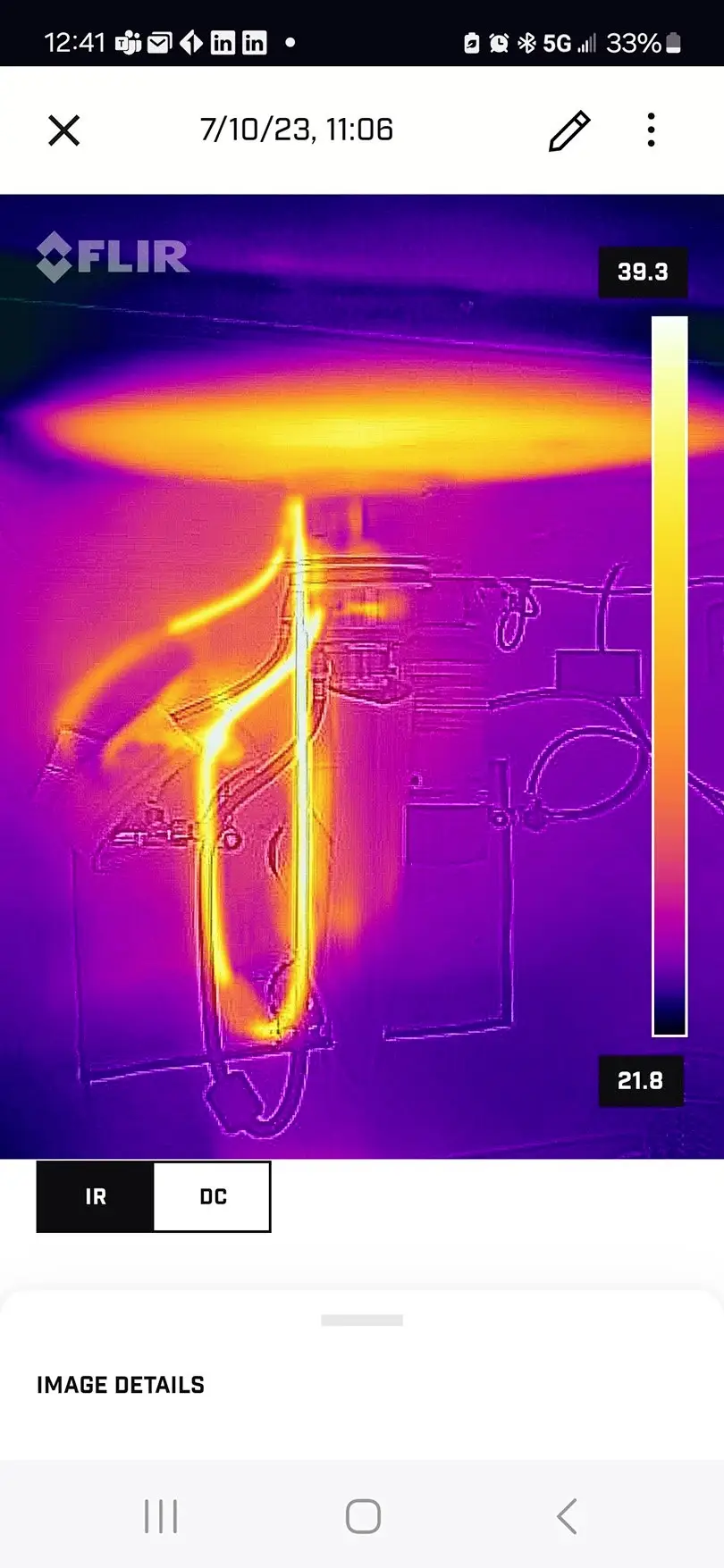 Тепловизионная камера FLIR One Gen 3 для смартфонов — iOS 435-0004-03, от -20 до +120 °C, 8,7 Гц