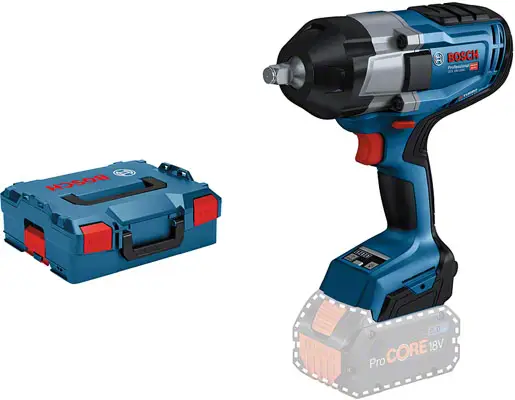 Bosch Professional GDS 18V-1000 06019J8301 Аккумуляторный ударный гайковерт 1000 18 В Количество аккумуляторов в комплекте: 0 Li-I