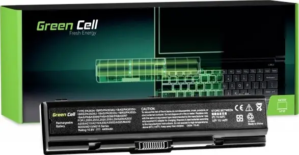 Аккумулятор для ноутбука Green Cell TS01, 10,8 В, 4400 мАч.