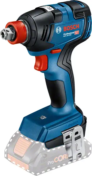 Bosch Professional GDX 18V-200 Solo 06019J2204 Аккумуляторный ударный гайковерт | 200 Нм 18 В Количество аккумуляторов в комплекте