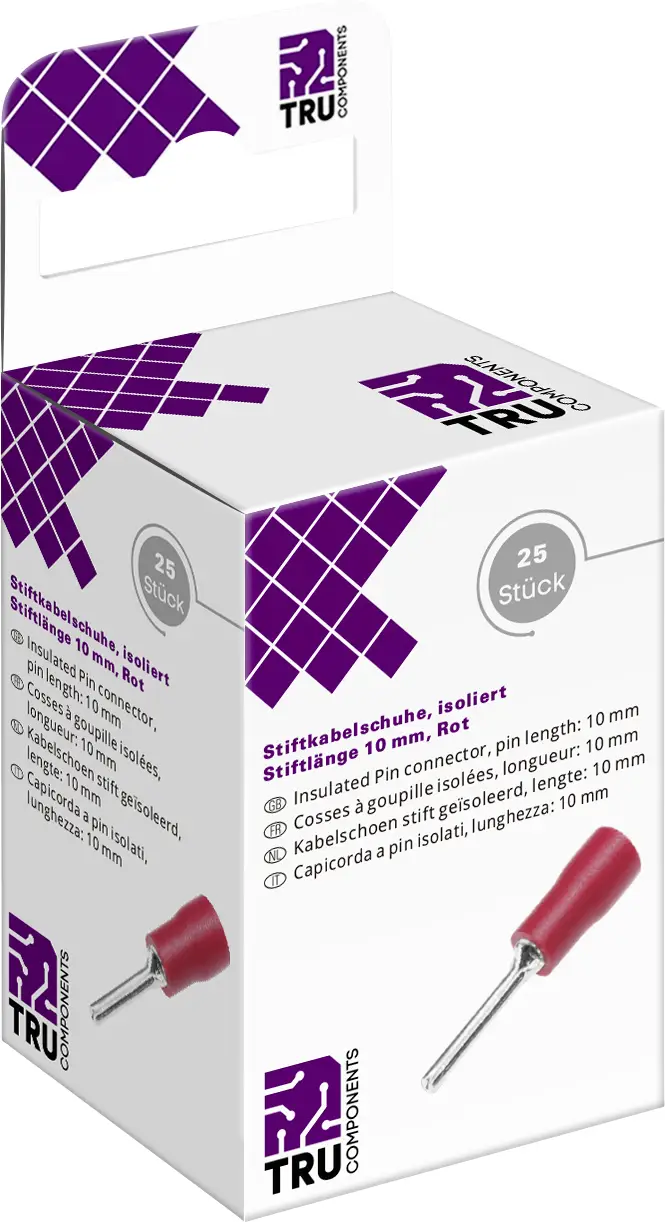 TRU COMPONENTS T2010C359 Штыревой разъем 25 шт.