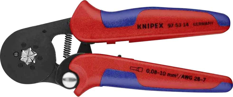 Обжимной инструмент Knipex 0304849, диаметр кабелепровода от 0,08 до 6 мм².