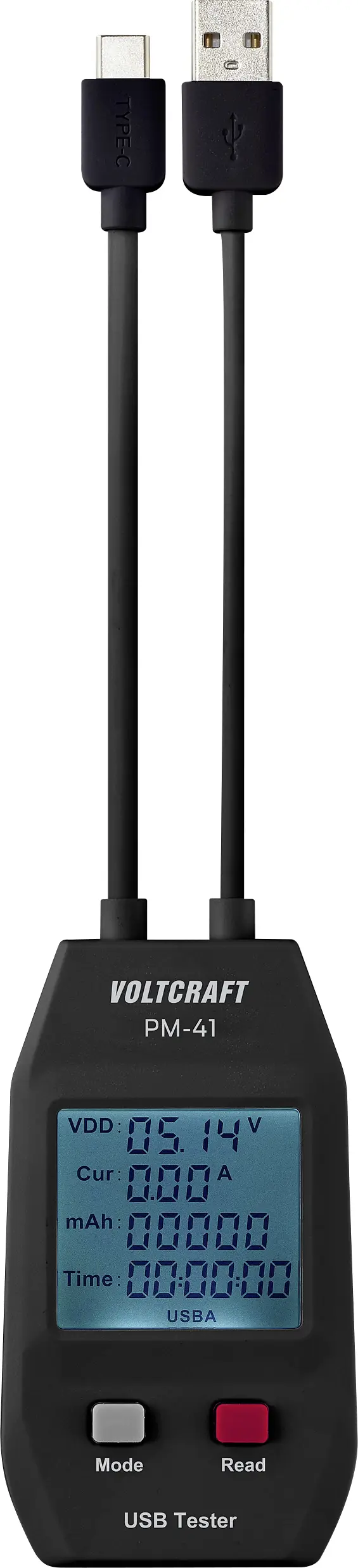 Тестер VOLTCRAFT PM-41 USB-C® и USB Type A