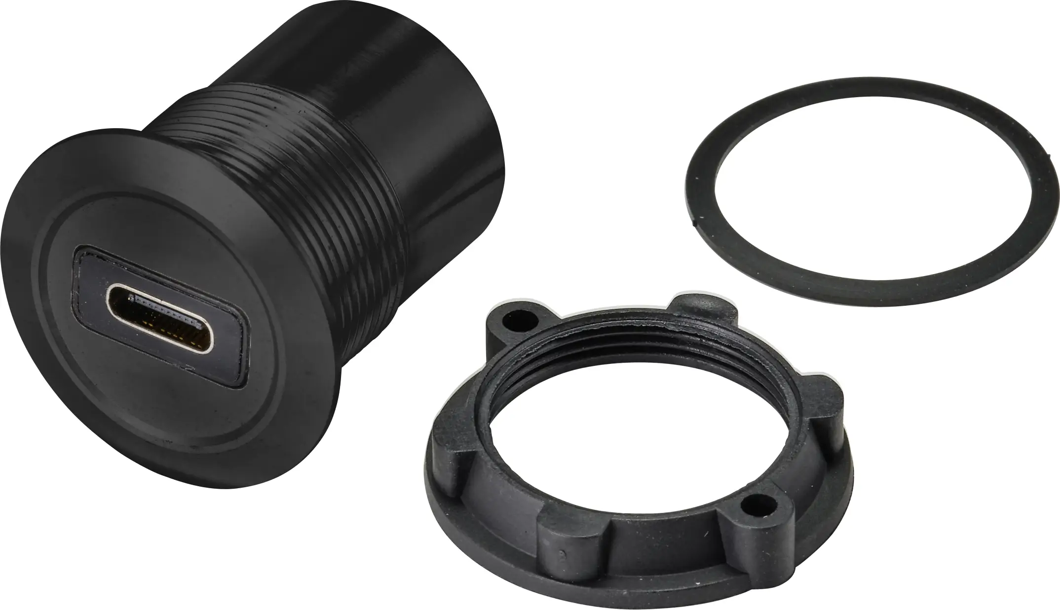 Разъем USB-штекер TRU COMPONENTS USB-33-BK TC-9534340, 1 шт.