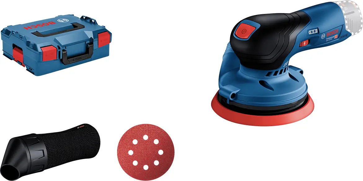 Акумуляторна ексцентрикова шліфувальна машина Bosch Professional GEX 12V-125 (L) solo CLC 0601372100