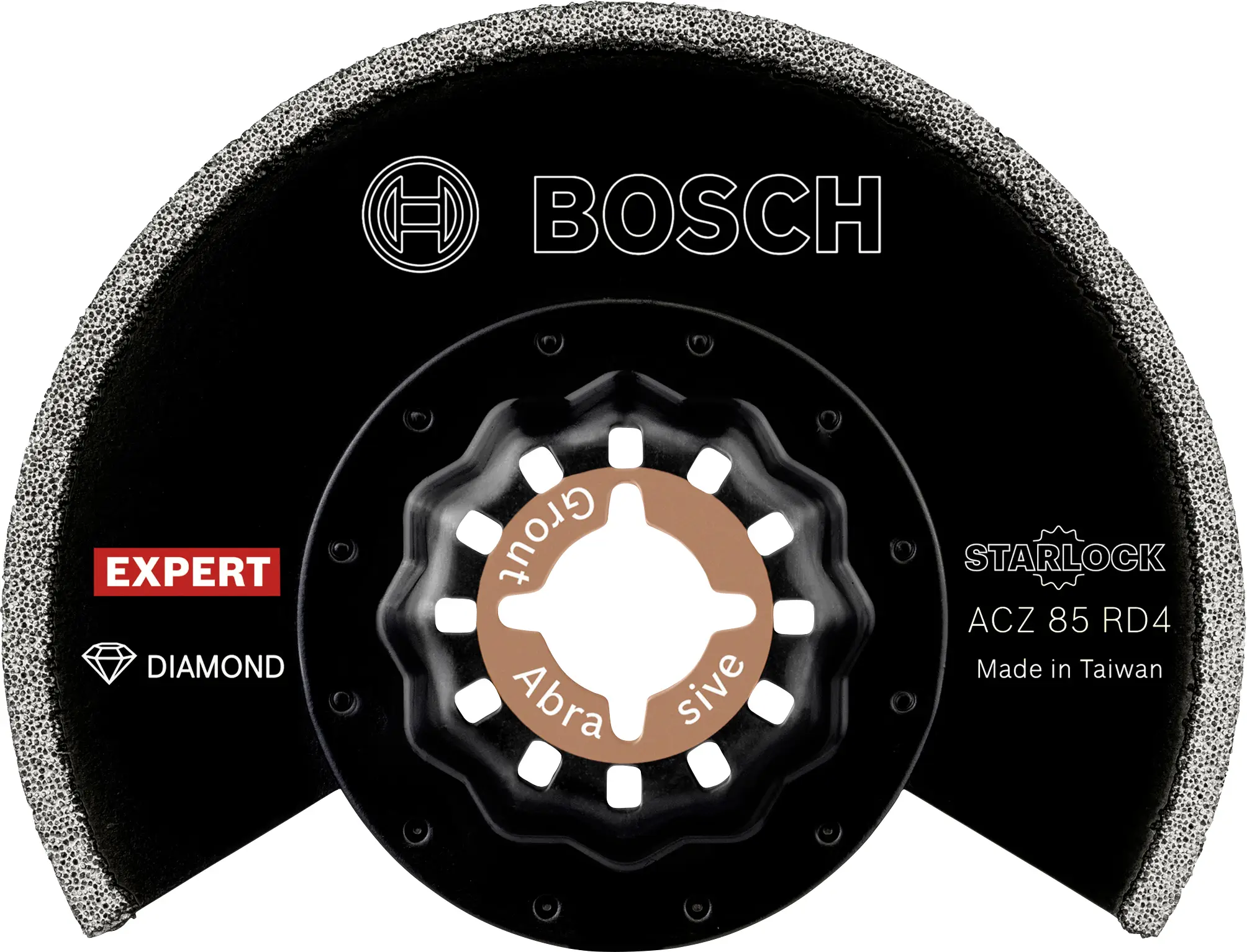 Аксесуари Bosch 2608900034 Сегментне лезо для затирки EXPERT ACZ 85 RD4 алмазне сегментне пилкове полотно 1 шт. 2 мм 1 шт.