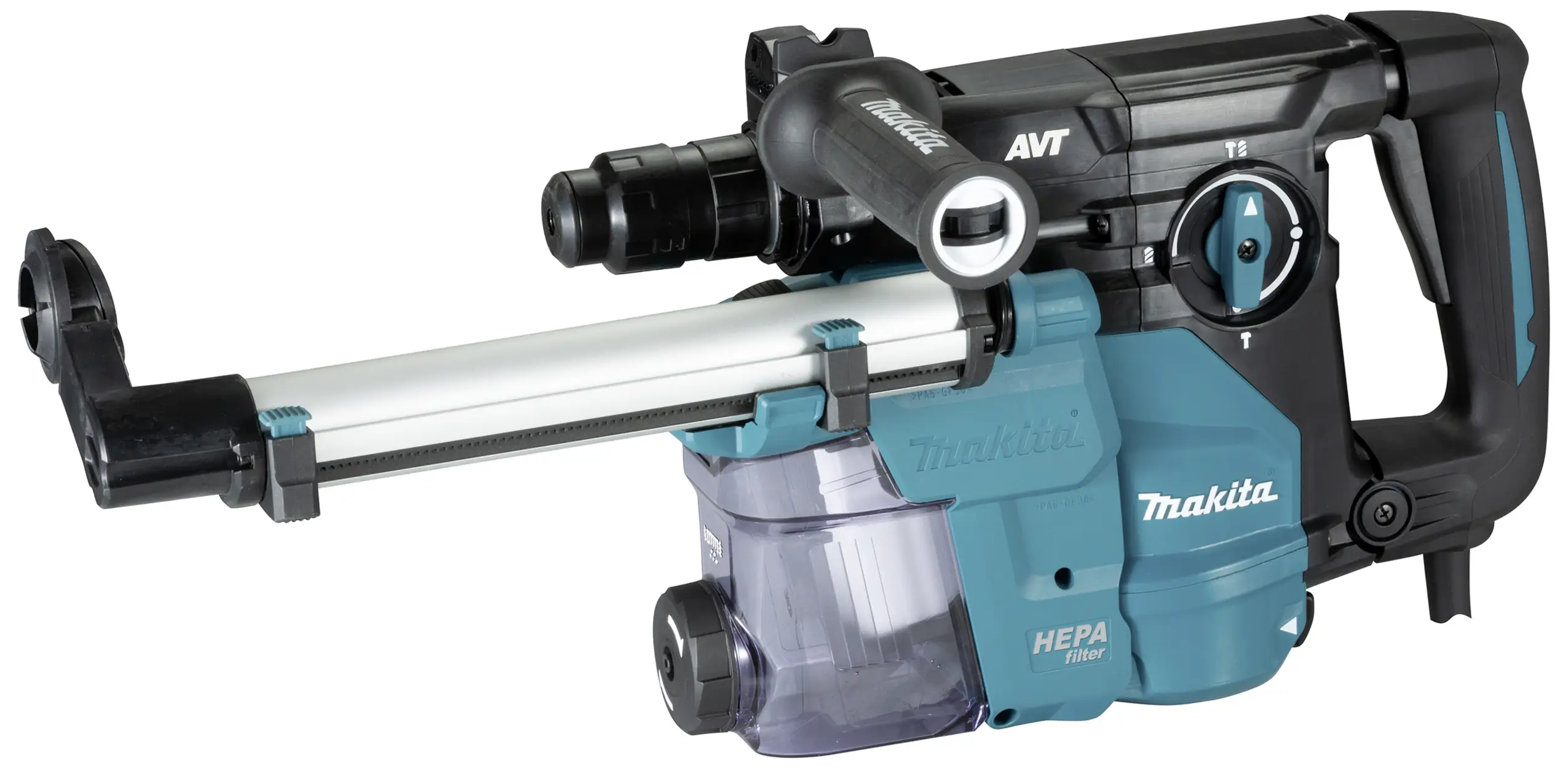 Многоцелевой перфоратор Makita HR3012FCJ SDS-Plus, мощность 1050 Вт, в комплекте с кейсом.