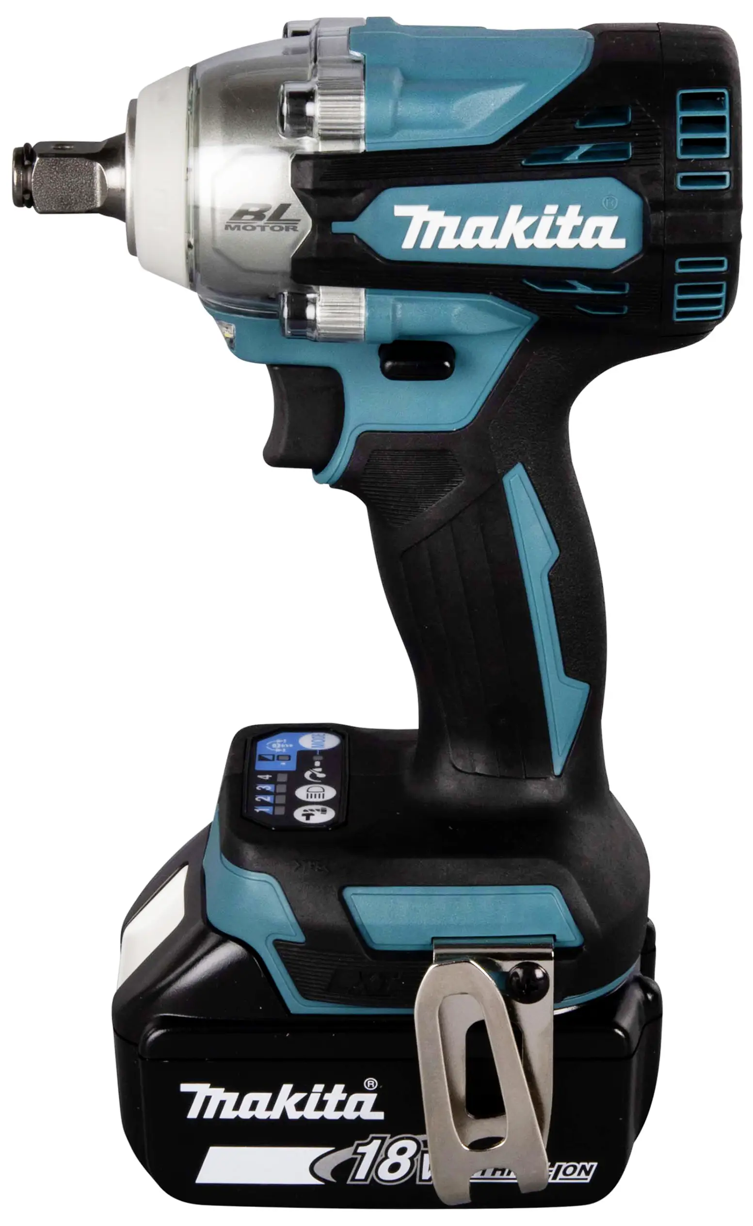 Makita DTW300RTJ DTW300RTJ Акумуляторний ударний гайковерт 330 Нм 18 В Кількість акумуляторів у комплекті 2 5 Ah Li-Ion вкл. 2 аку