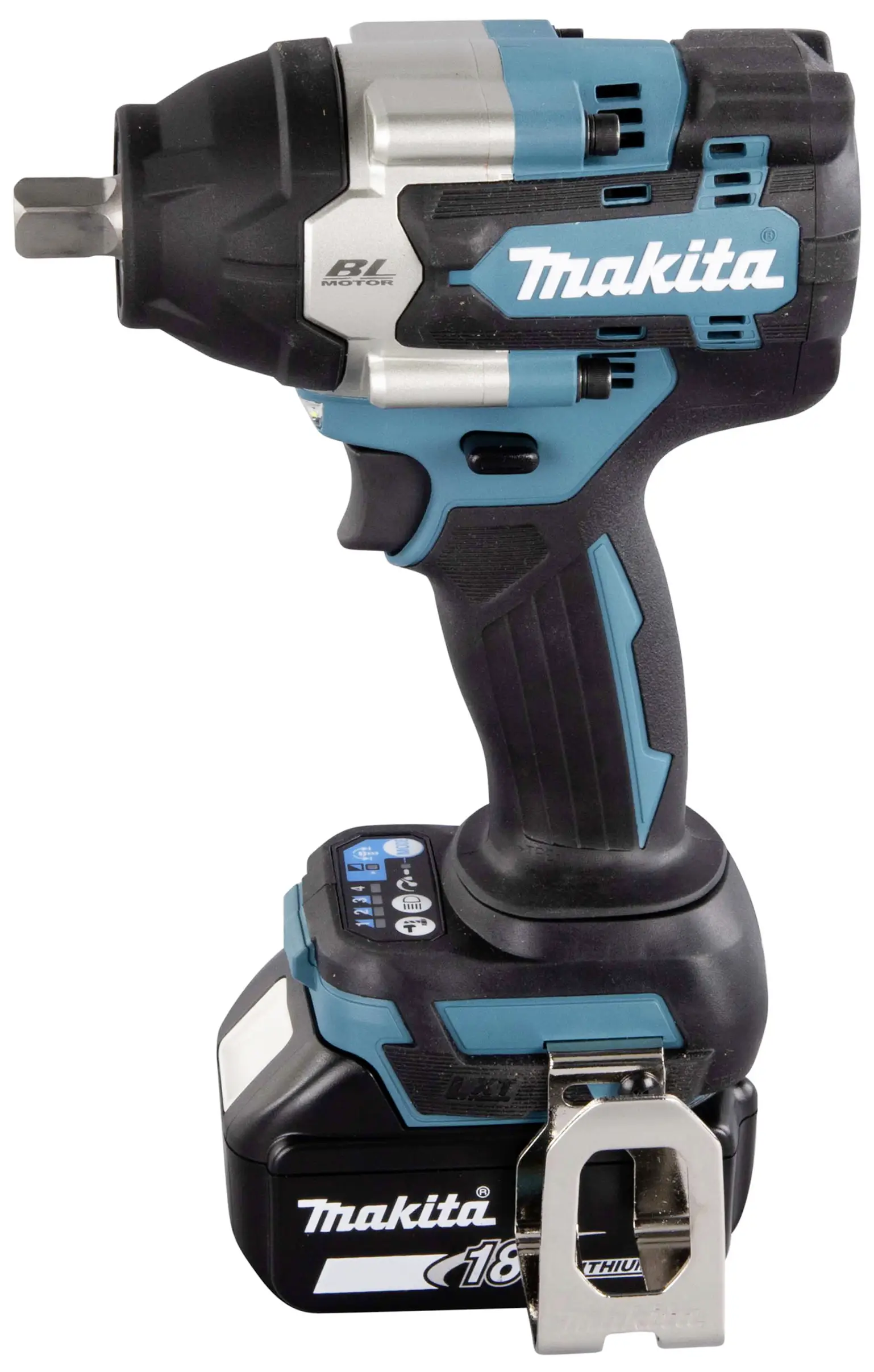Makita DTW701RTJ DTW701RTJ Акумуляторний ударний гайковерт 700 Нм 18 В Кількість акумуляторів у комплекті 2 5 Ah Li-Ion вкл. 2 аку