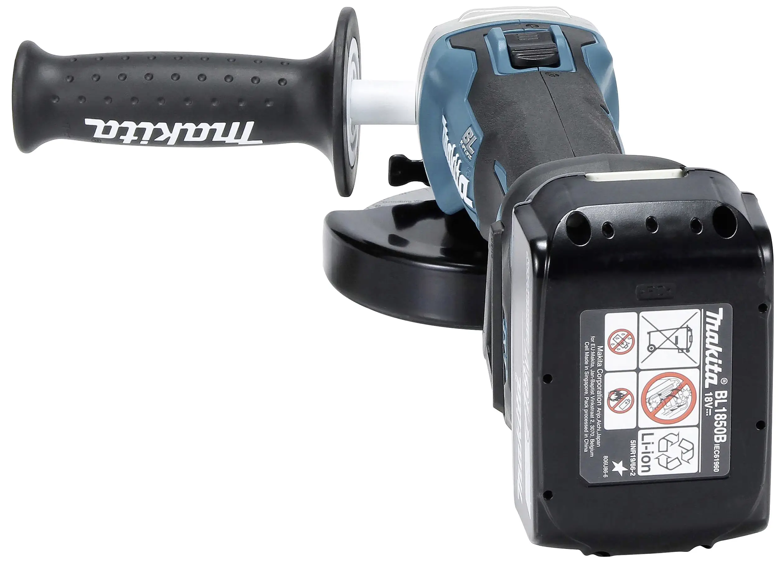 Аккумуляторная угловая шлифовальная машина Makita DGA511RTJ DGA511RTJ