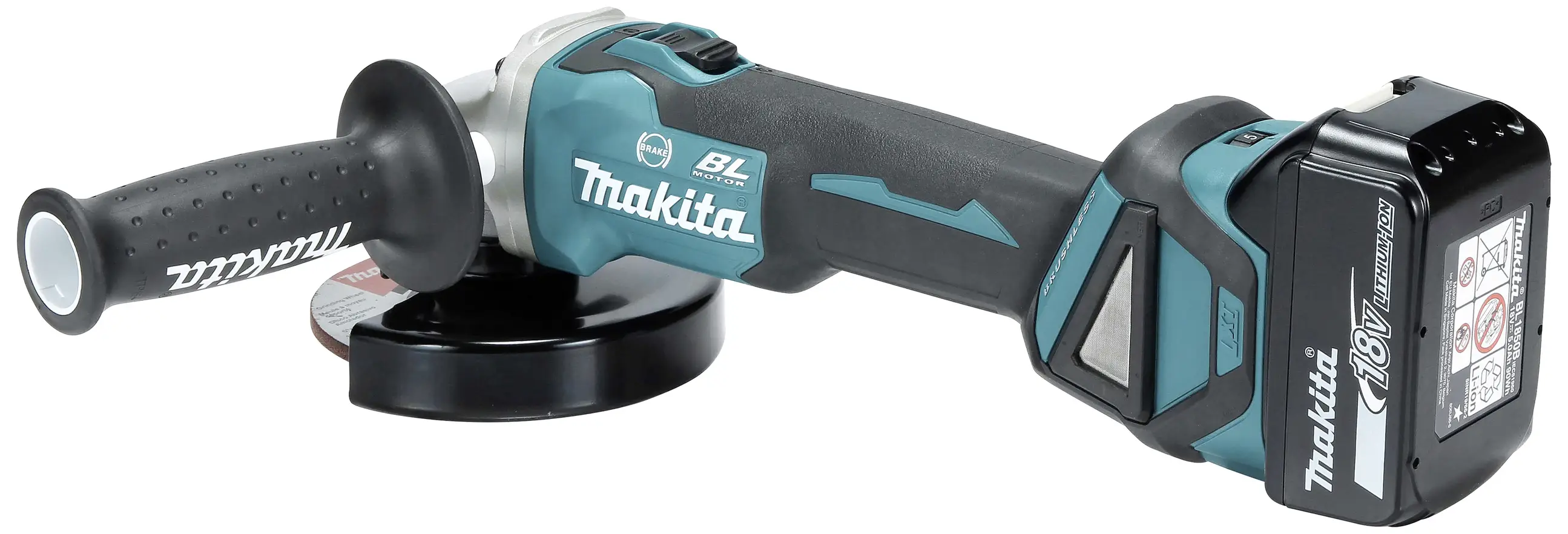 Акумуляторна кутова шліфувальна машина Makita DGA513RTJ DGA513RTJ