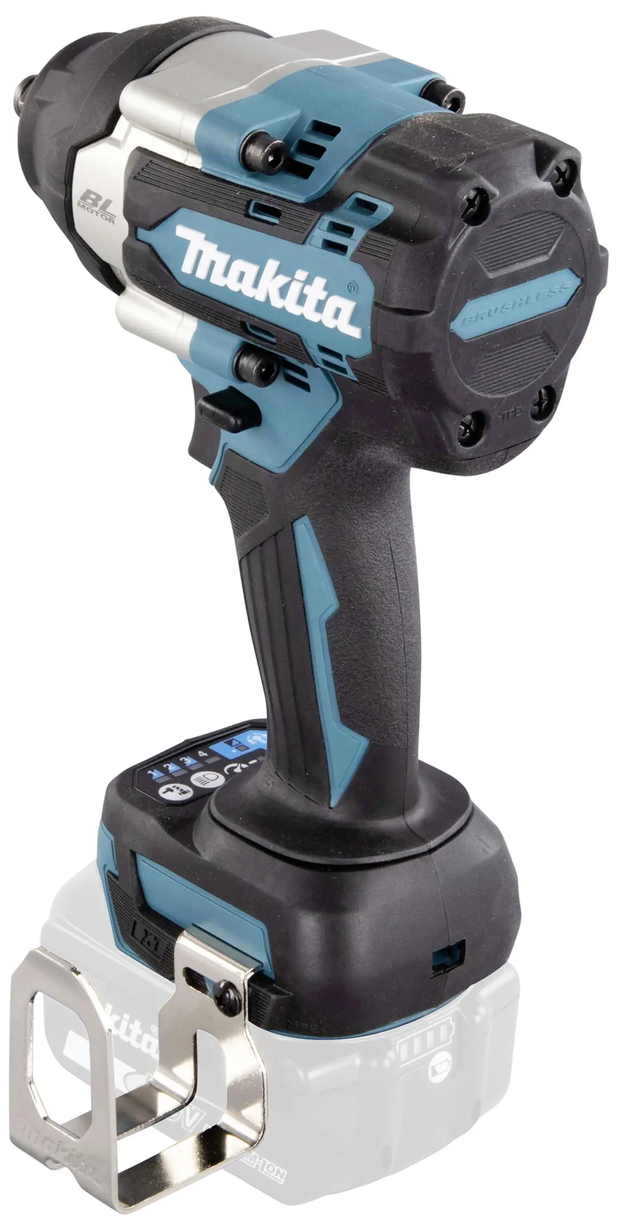 Makita DTW700Z DTW700Z Акумуляторний ударний гайковерт 700 Нм 18 В Кількість акумуляторів у комплекті 0 Літій-іонний без акумулято