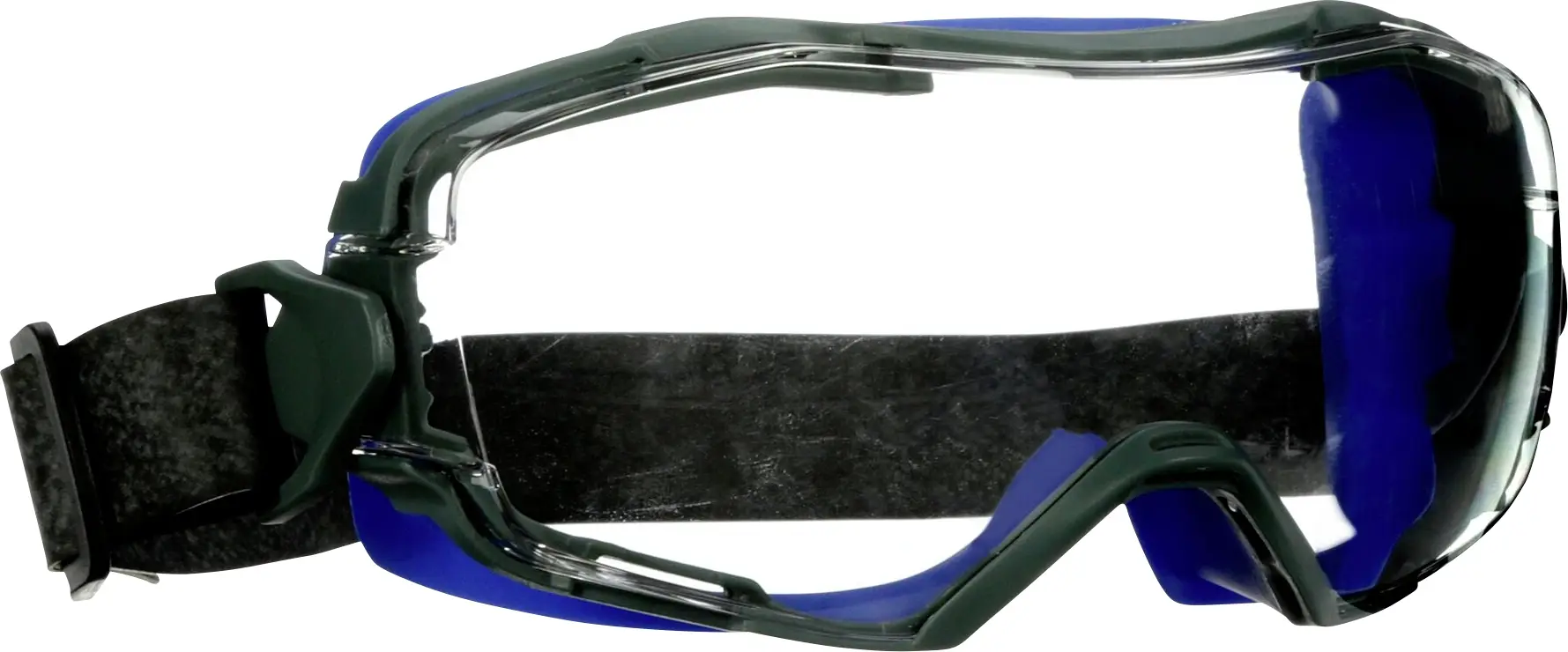 Защитные очки 3M GG6001NSGAF-BLU с защитой от запотевания и царапин, синие.