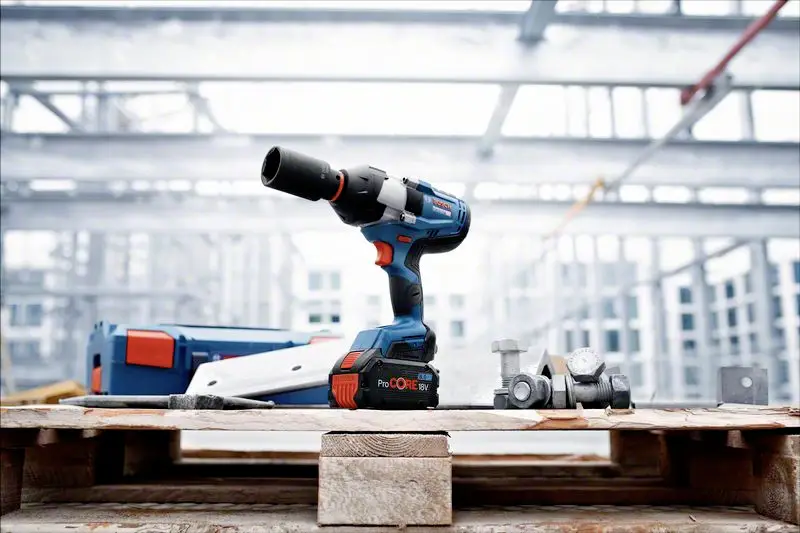 Bosch Professional GDS 18V-1000 C 06019J8001 Акумуляторний ударний гайковерт 1000.0, пусковий момент, макс. 1600 Нм Нм 18 В Кількі
