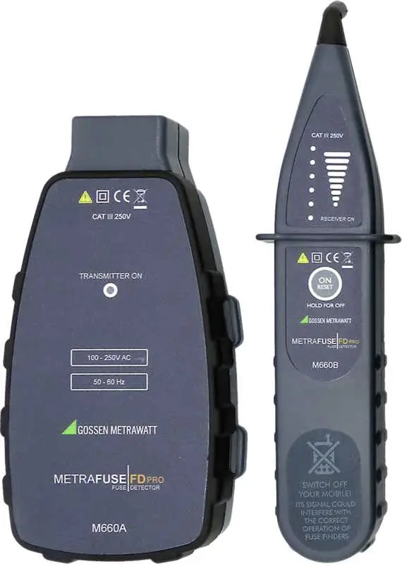 Поиск предохранителей Gossen Metrawatt M660C и трассировка проводов