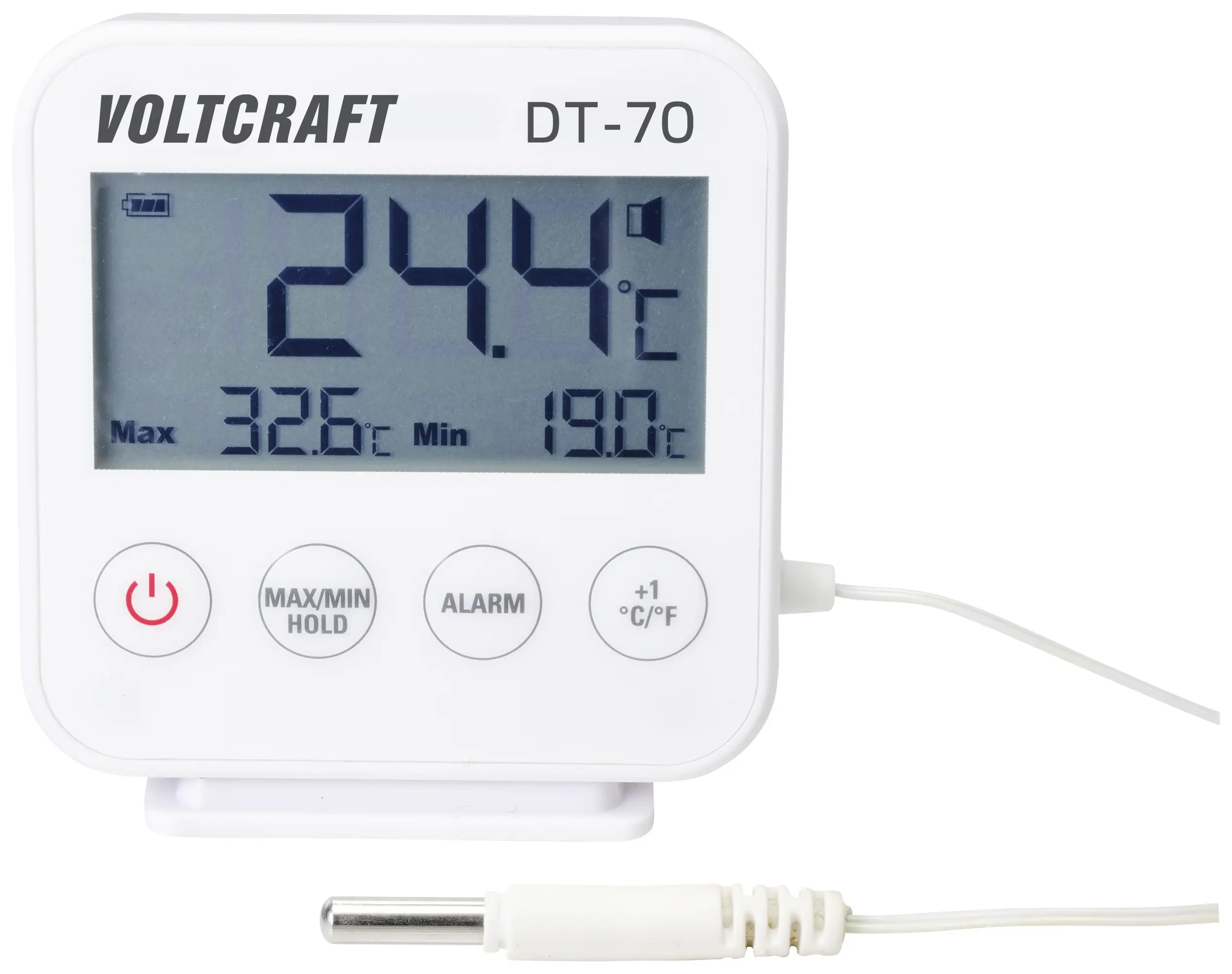 Кухонный пищевой термометр VOLTCRAFT DT-70, от -40 до +70 °C