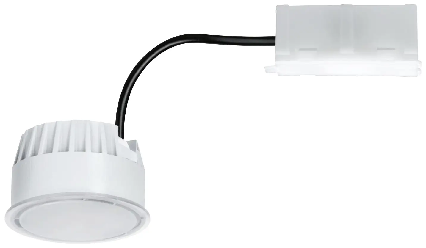 Встраиваемый светильник для ванной комнаты Paulmann LED Coin Base 93076 LED 370 лм, опаловый